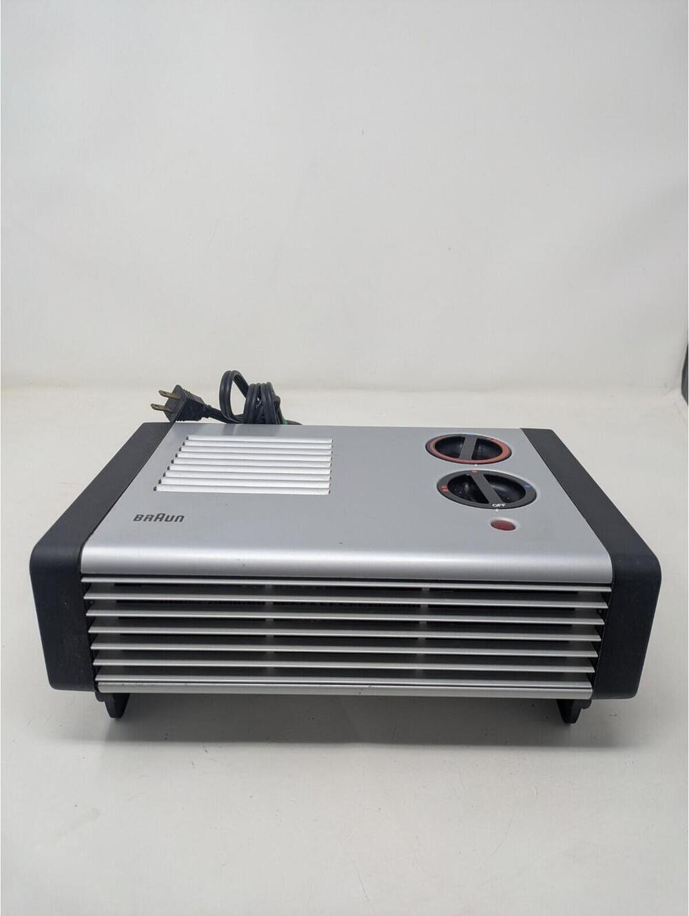 Braun H 19 TL - 1500W Fan Heater West Germany - Tested/Working!